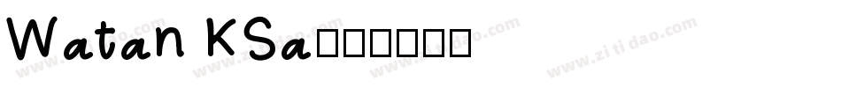 Watan KSa字体转换